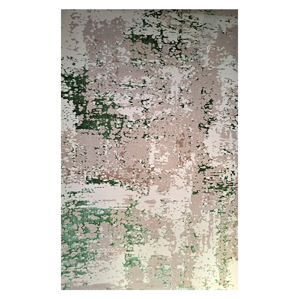 Milano Modern Cream Green Rug