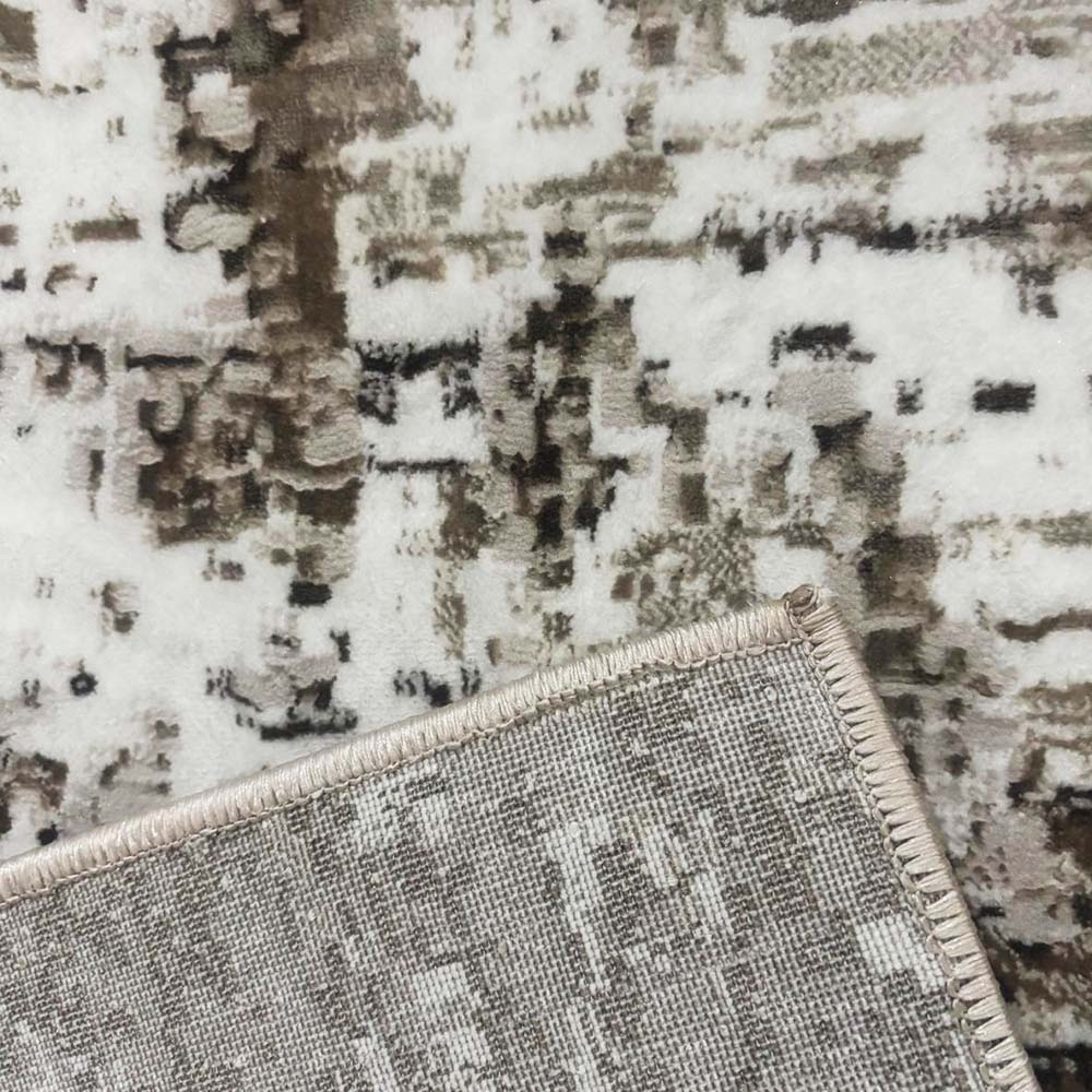 Pera Mosaic Rug, Beige and Vizon