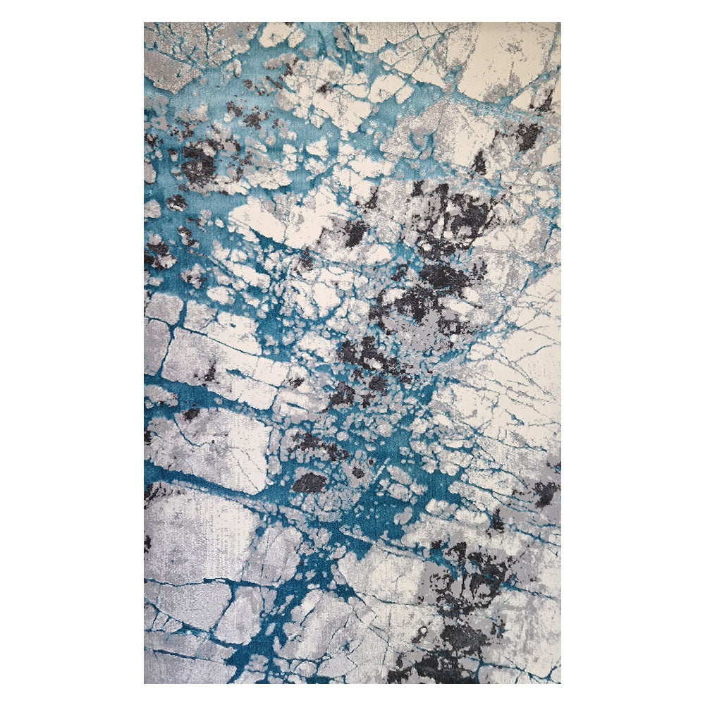 Milano Sandstorm Cream Turquoise Rug