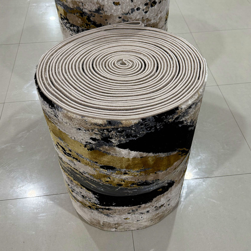 Yaman 56 Cream/Gold Runner Rug