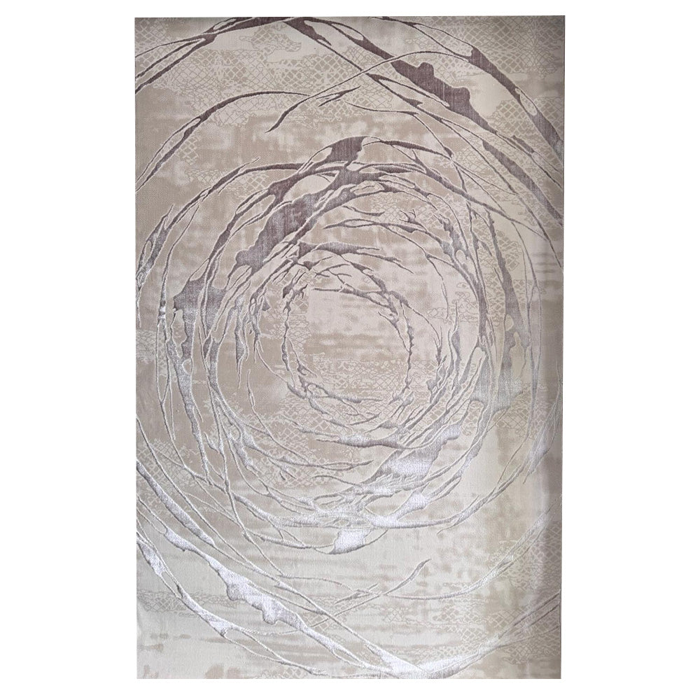 Elif Silky Soft Wave Cream Beige Rug