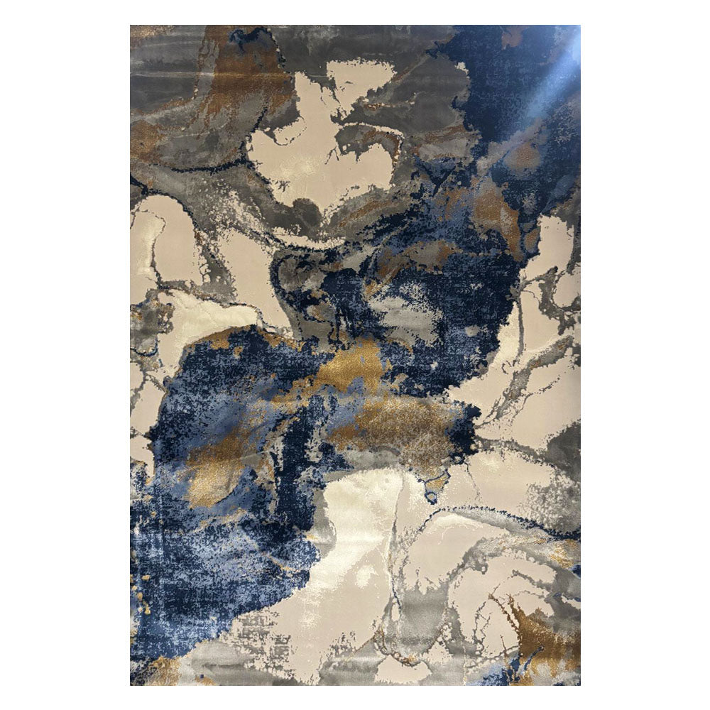 Apuseni Modern Blue Grey Spots Rug H558A