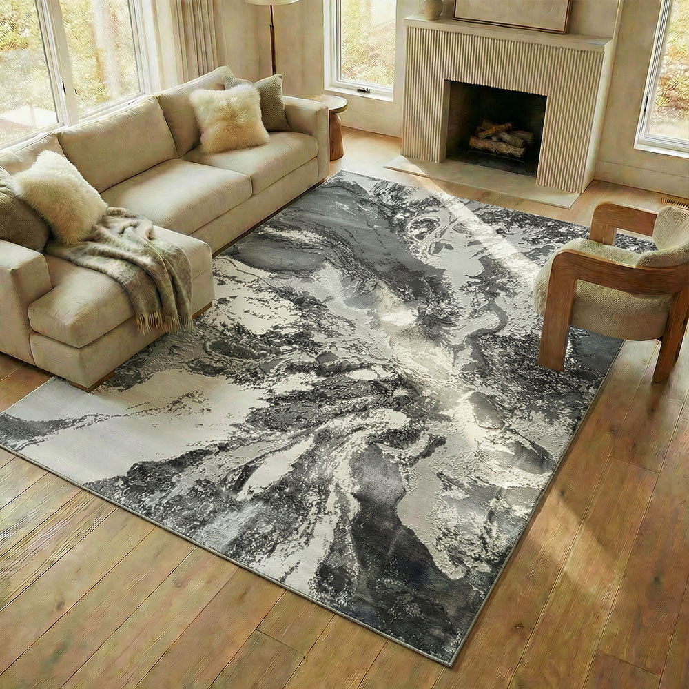 Eliza 0928A Grey Cream Rug