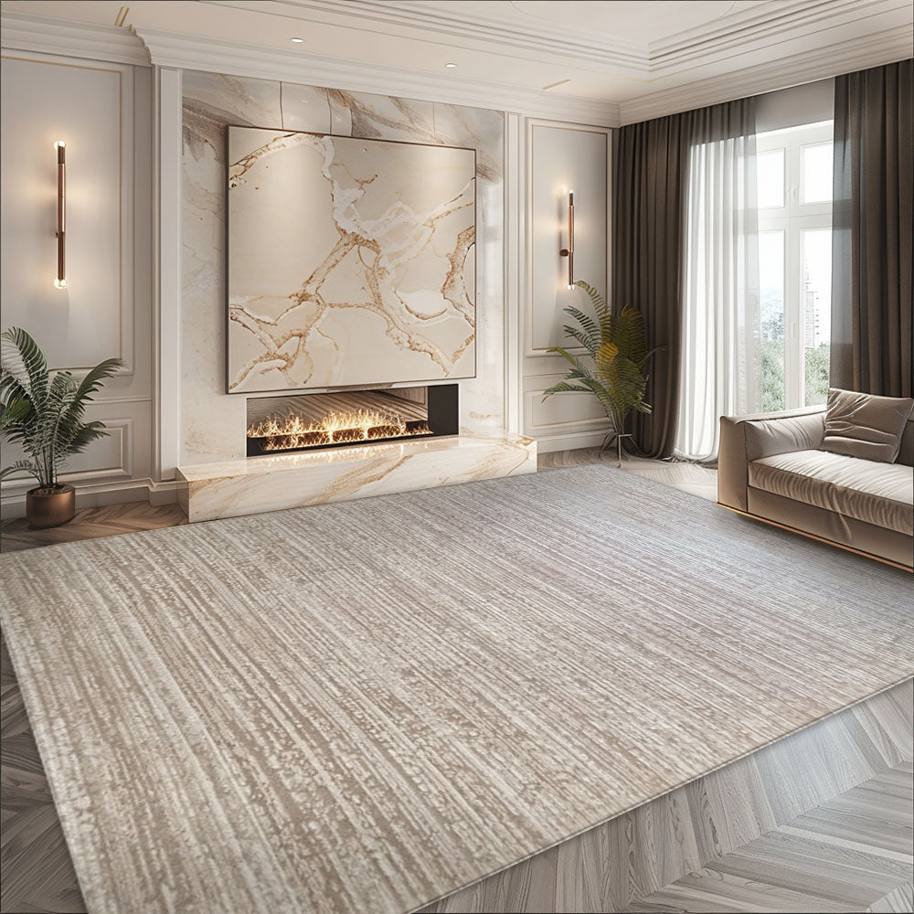 Hera Lux Cream Beige Rug
