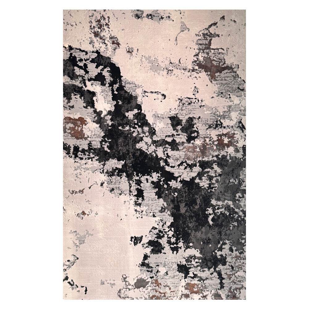 Apuseni Modern Cream Black Rug 373