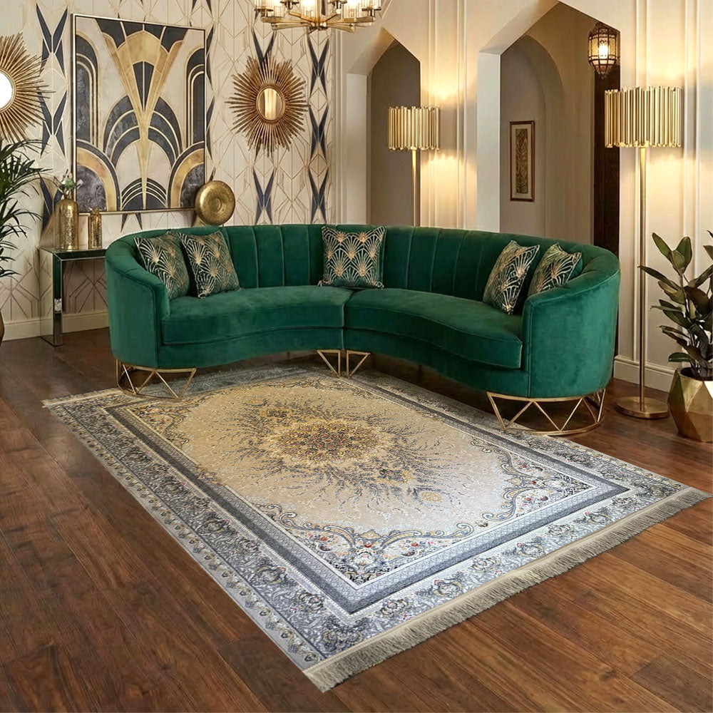 Persian Elegance Iran Beige Rug 1202