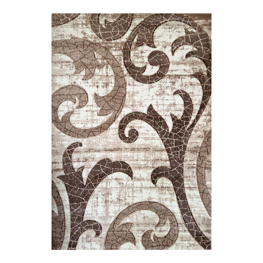 Romantic Forest Rug, Brown and Cream