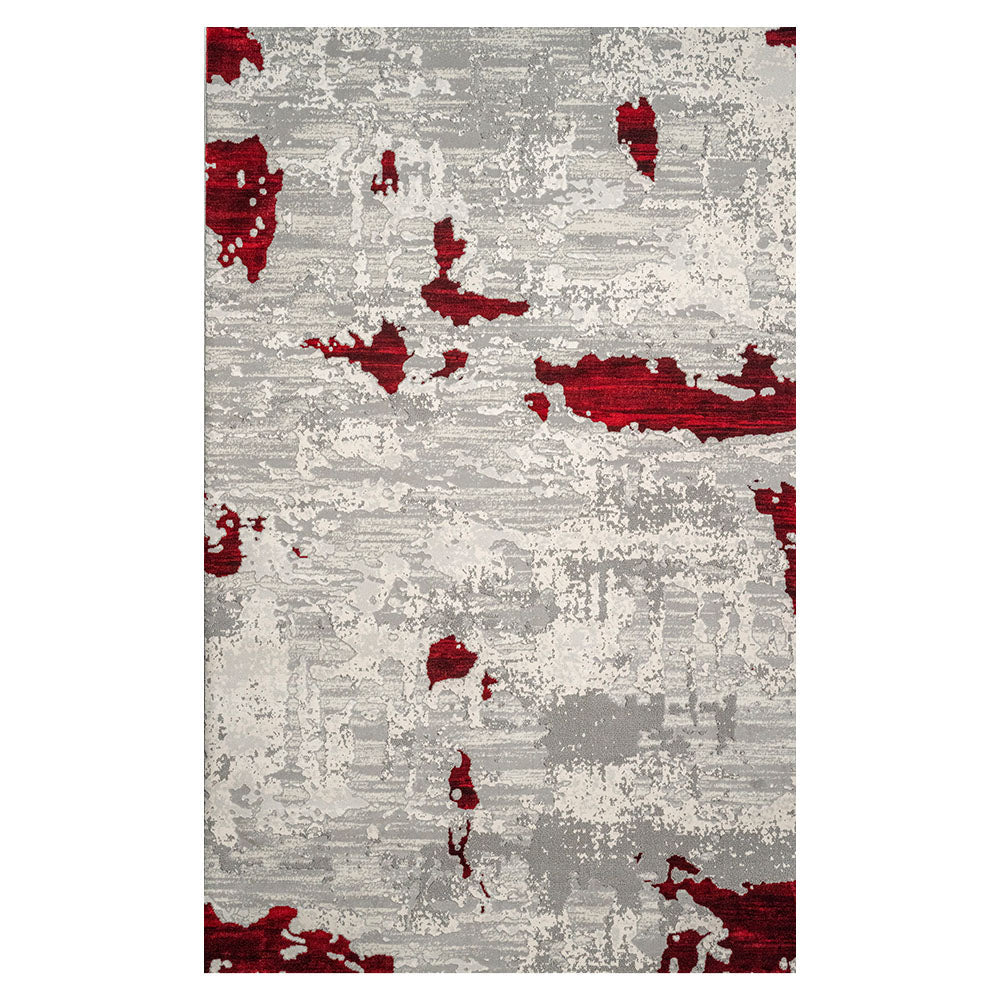 Antic Fresh Mix Grey Red Rug