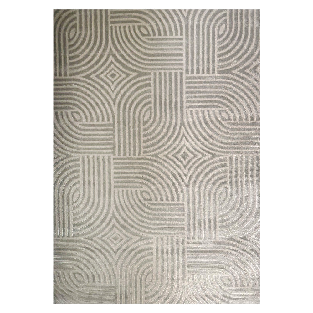 Vera Modern Grey Rug E973B