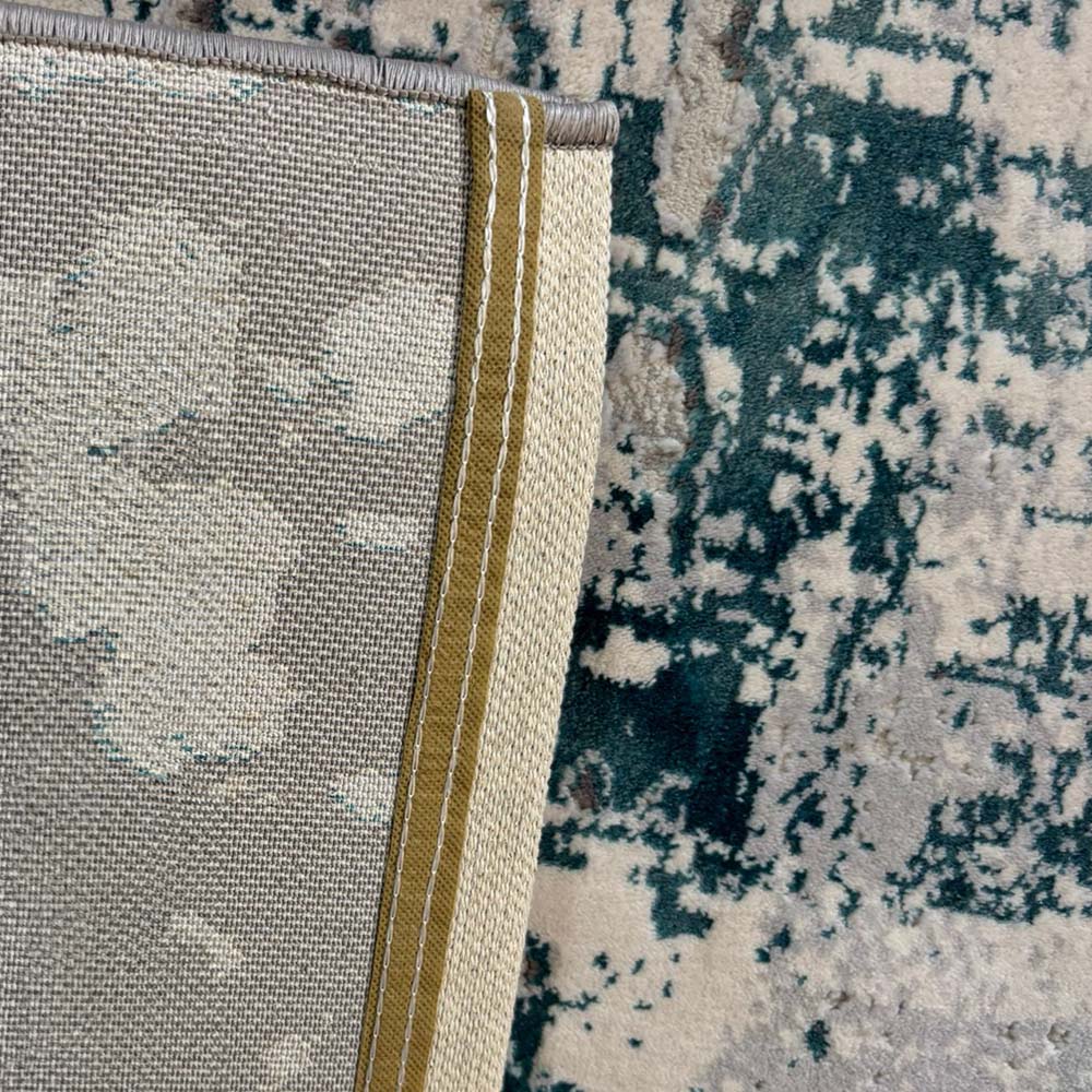 Antic New Home Grey Turquoise Rug 5644A