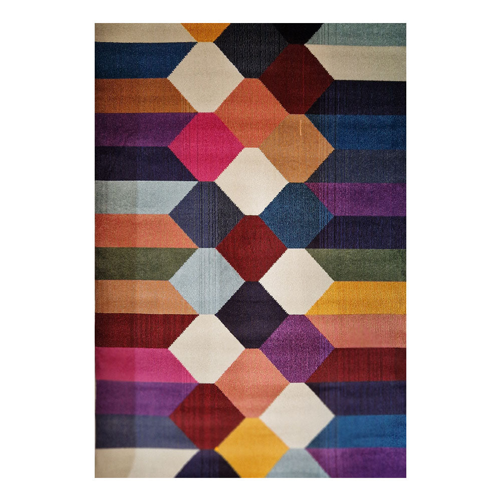Casablanca Multicolor Geometric 64A Rug