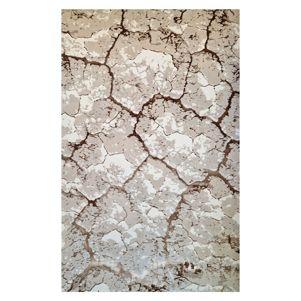 Milano Bedrock Cream Brown Rug