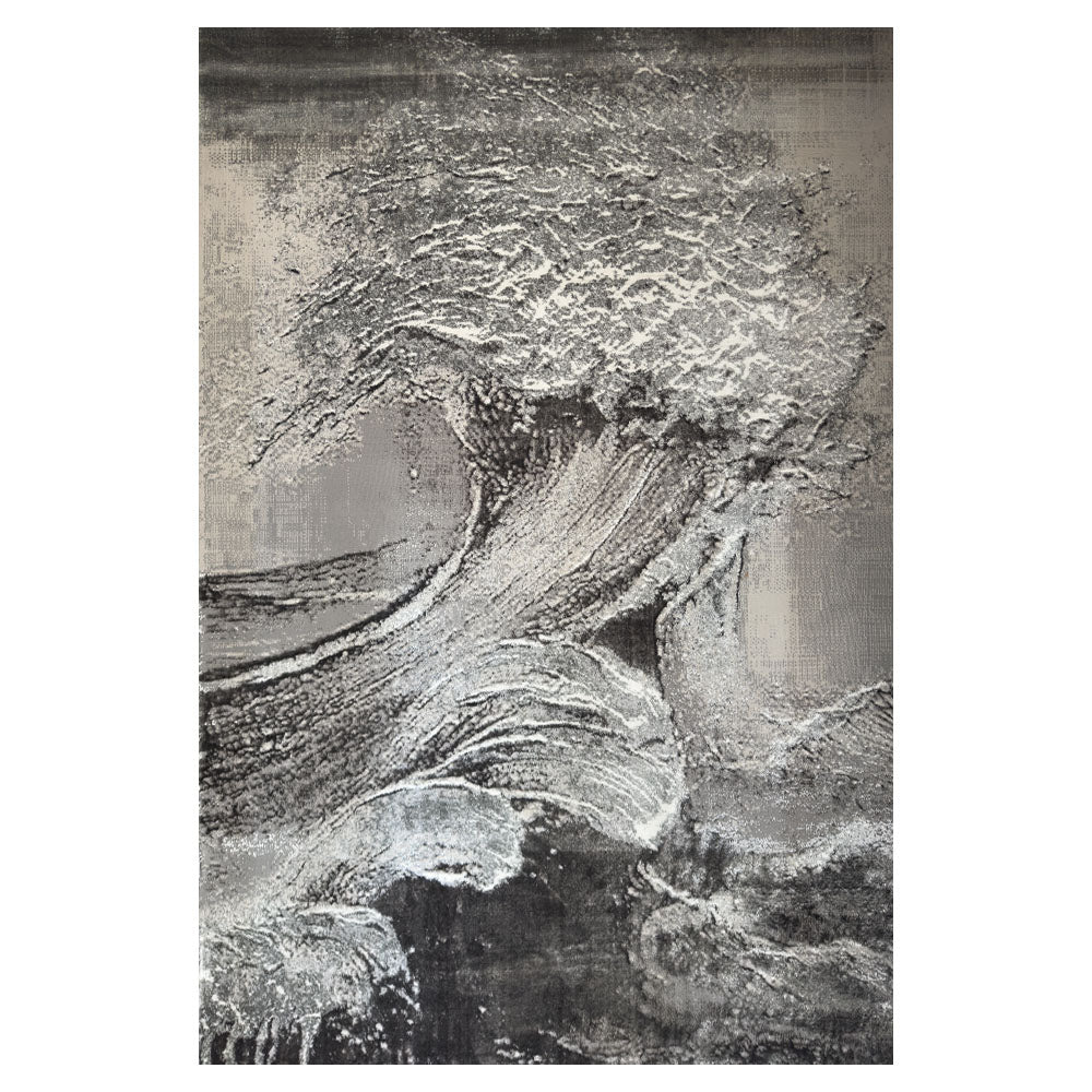 Cameleon Waves Grey Rug