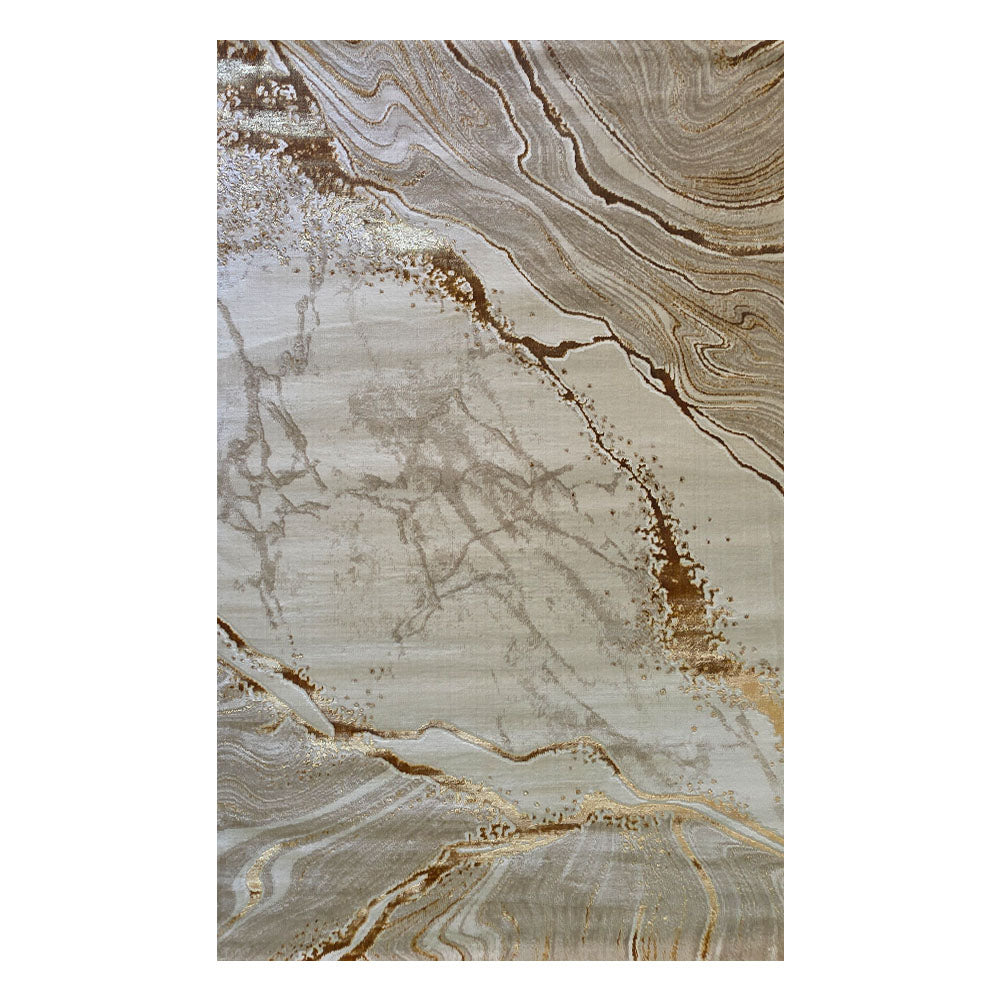 Marble Cream Beige Rug 0856A