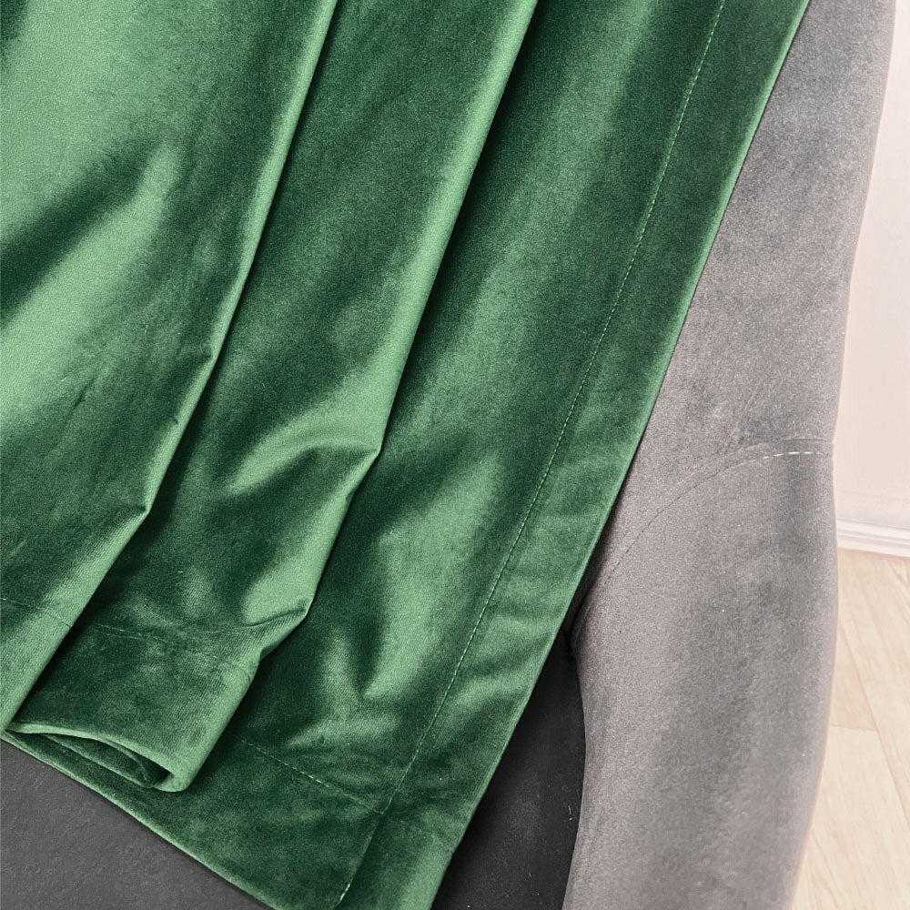 Light Green Velvet Curtain, 70% Opacity (304)