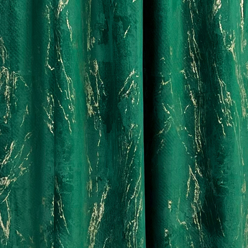 Velvet Curtain Luxury Emerald Green Inserts (GUE15)