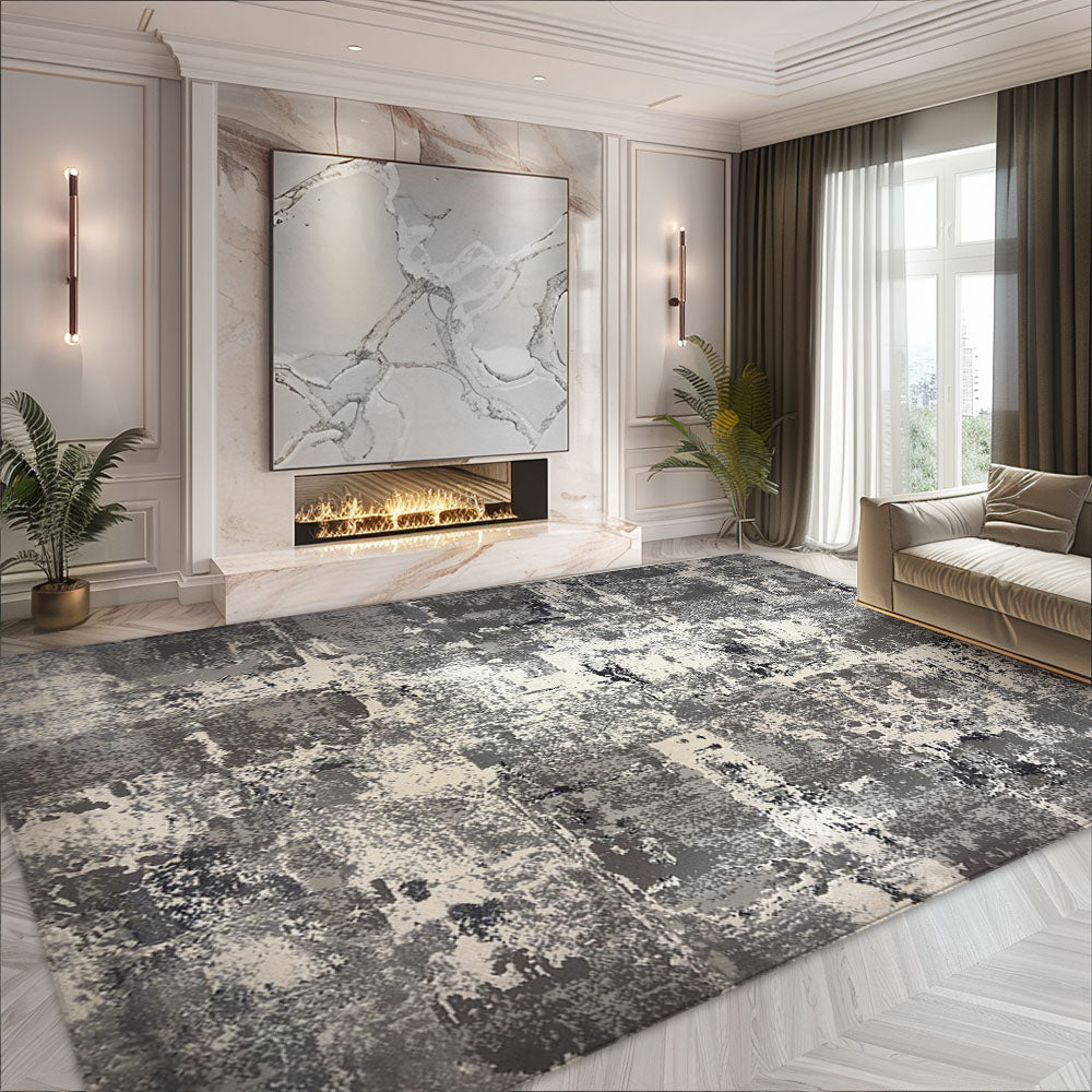 Hera Lux Modern Grey Rug