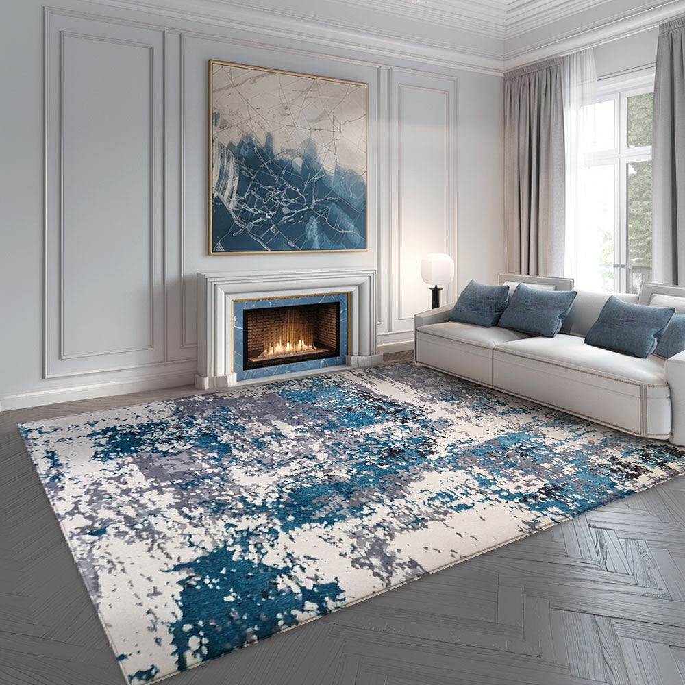 Milano Vegas Cream Turquoise Rug