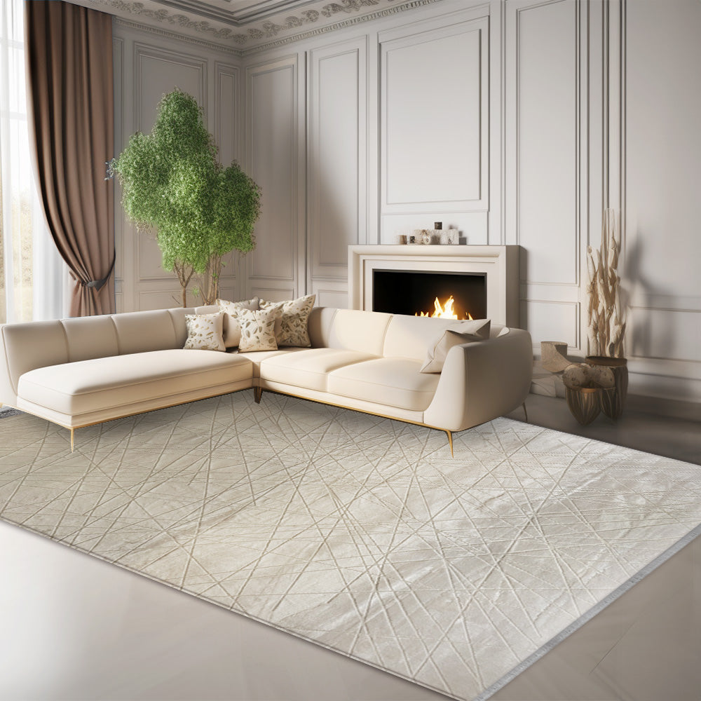 Couture Acrylic Cream Rug