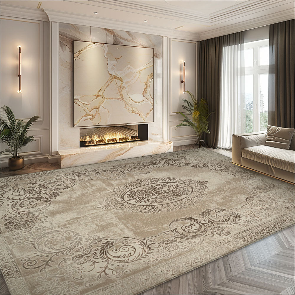 Nova Classic Rug, Cream and Beige 64