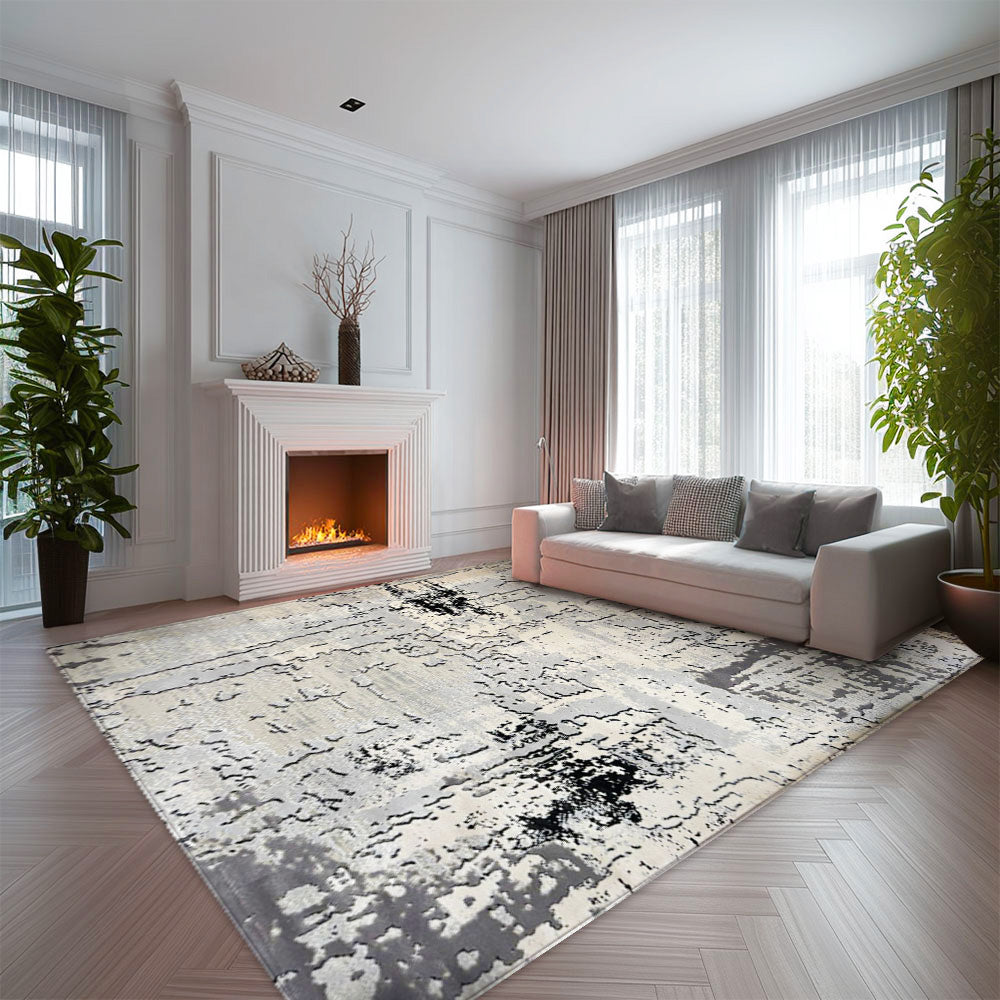 Antic New Home Grey Anthracite Rug 5644B